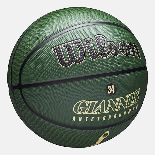 Wilson NBA Player Icon Basket Ball Outdoor Giannis