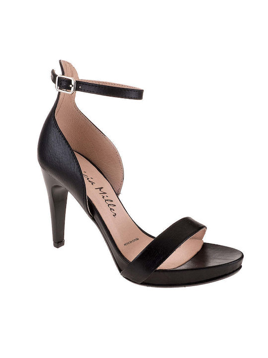 Patricia Miller Damen Sandalen in Schwarz Farbe