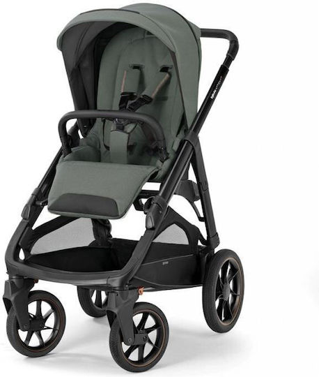 Inglesina Aptica XT Quattro Darwin Infant Recline Adjustable 3 in 1 Baby Stroller Suitable for Newborn Taiga Green 12.6kg