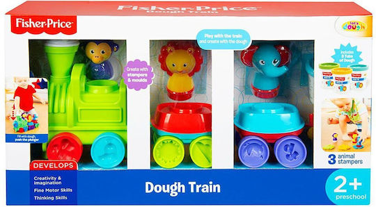 Fisher Price Пластелин - Игра Pulp Train 3бр