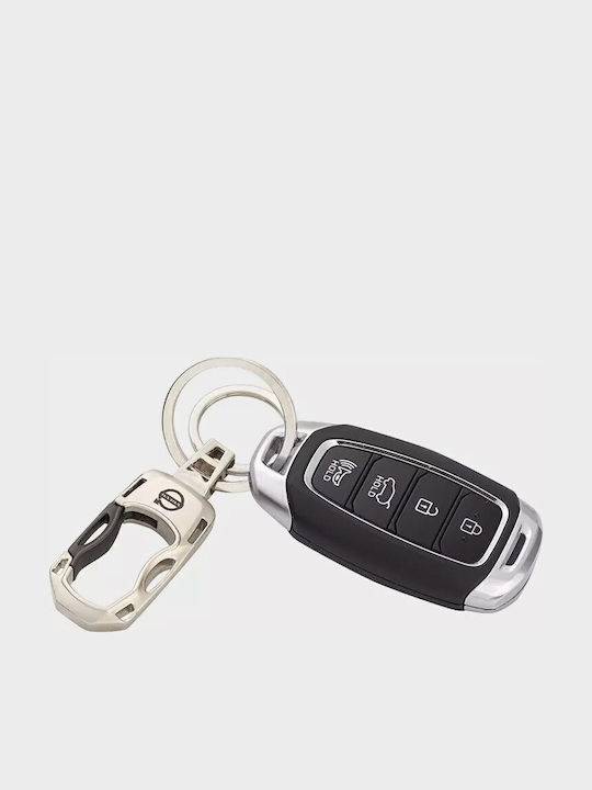 Volvo Сребрист Ключодържател