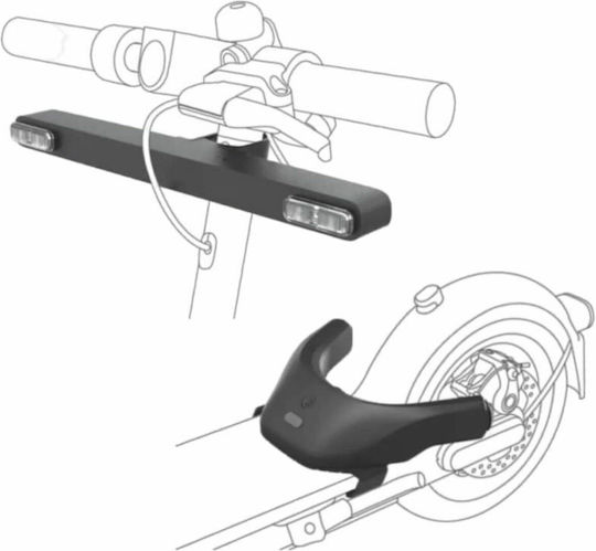 Xiaomi Accesorii Pentru Scuter Electric Xiaomi Culoare Neagră