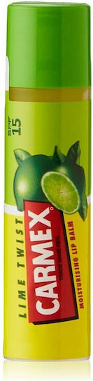 Carmex Lime Twist Lip Balm SPF15 Lime 4.25gr