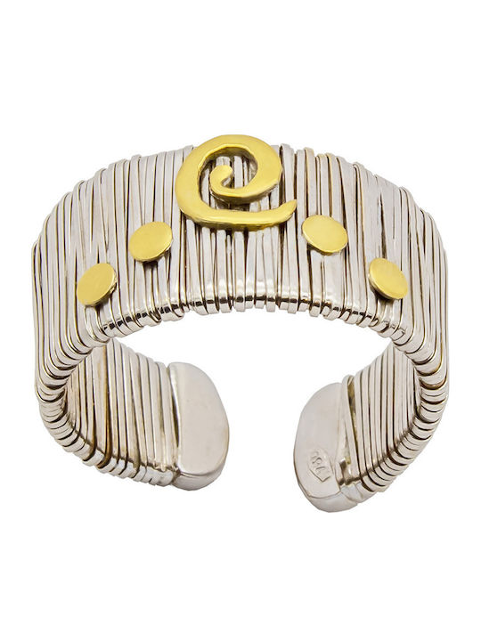 Savvas Design Set mit Halskette aus Weißgold 18K