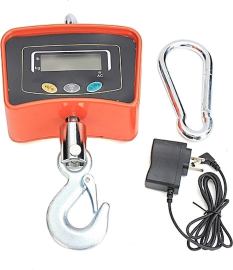 Electronic Professional Hanging Scale with Weighing Capacity of 1000kg and Division 500gr