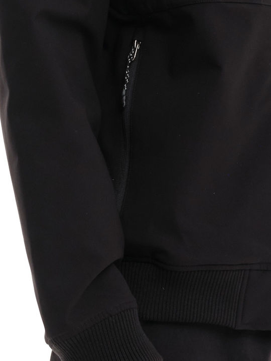 Winter Jacke Bomber Wasserdicht und Winddicht Schwarz