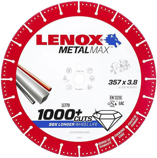 Lenox Disc de tăiere Metalic 357mm