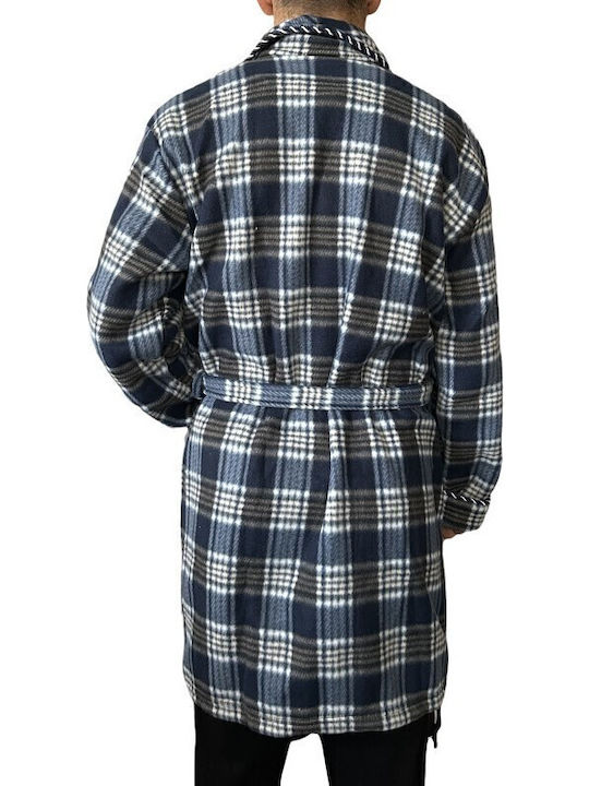 Koyote Winter Herren-Robe Blue