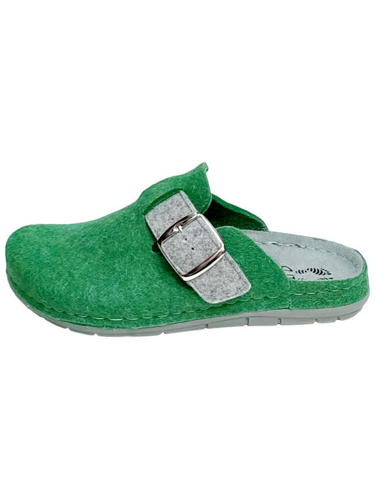 Fild Anatomic Winter Women's Slippers in Green color