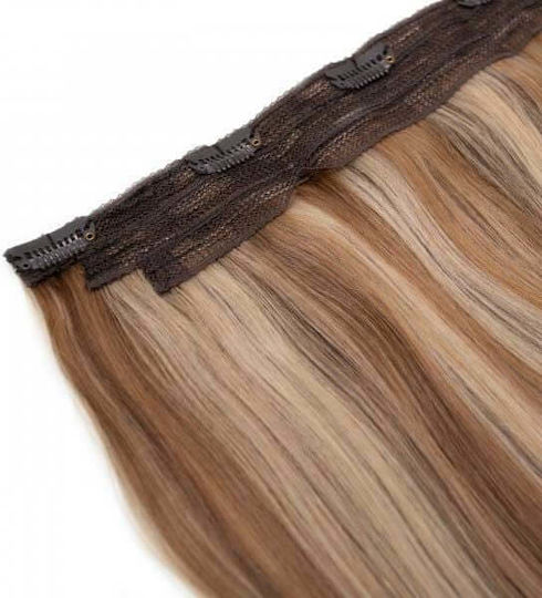Seamless1 Τρέσα με Clip με Φυσική Τρίχα Ρεμί 55cm 1