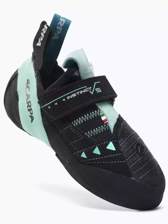 Scarpa Instinct Vs Women's Asymmetrical Climbing Shoes Black
