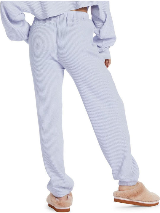 Chloe Kim Pantaloni de Trening Fleece Albastru deschis
