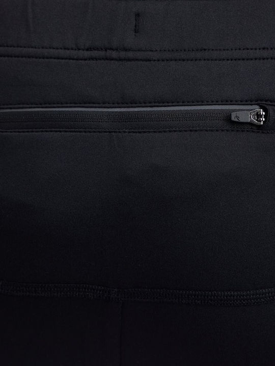 Energetics Percy Herren Sportleggings Lang Schwarz