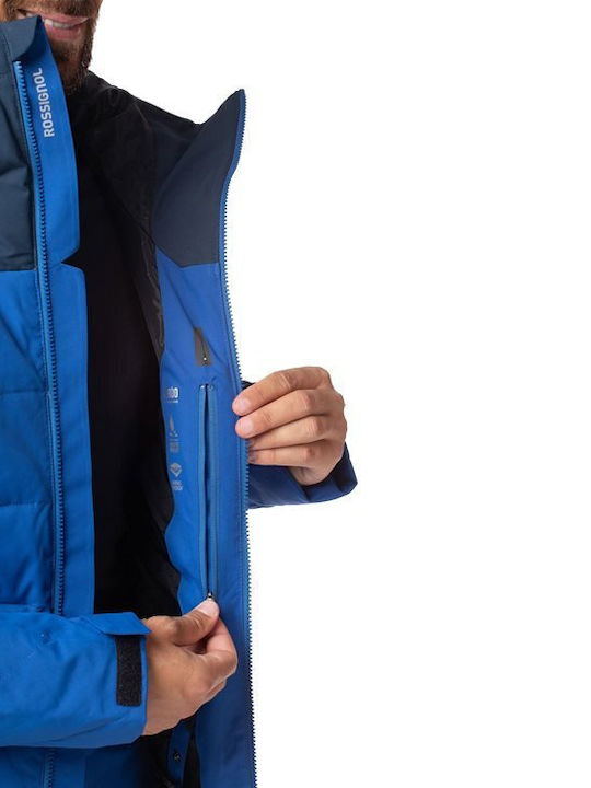 Rossignol Rapide RLIMJ16-707 Ανδρικό Μπουφάν για Σκι & Snowboard True blue