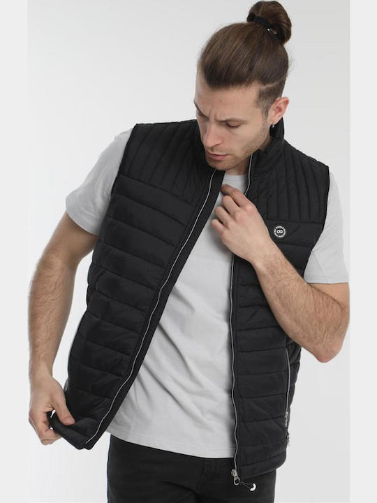 Jacke Puffer Wasserdicht Schwarz