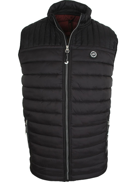 Jacke Puffer Wasserdicht Schwarz