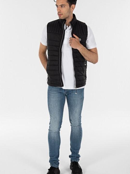 Jacke Puffer Wasserdicht Schwarz