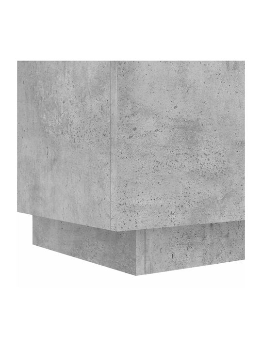 Nachttische Grey Concrete 2Stück 45x40x55cm