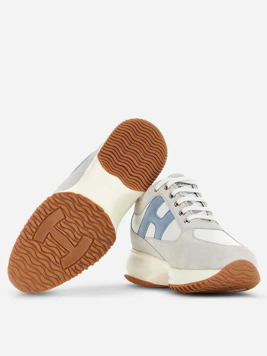 Interactive Femei Chunky Sneakers Albe