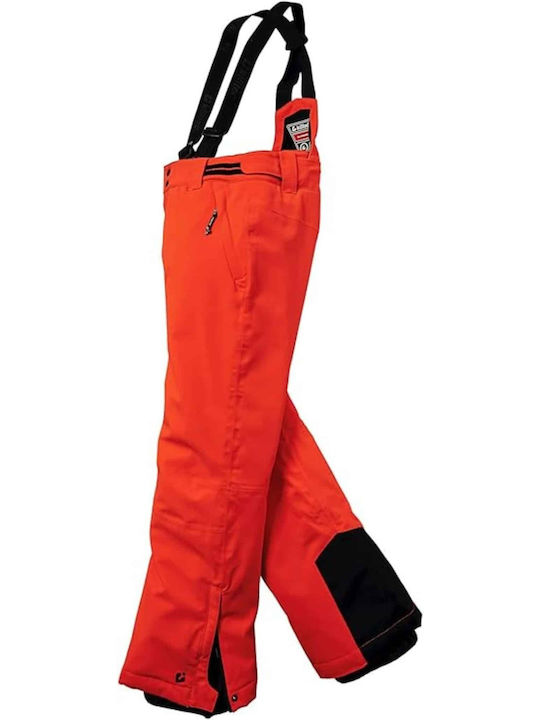 Killtec Ksw 37258-644 Kids Dungarees for Ski & Snowboard Orange