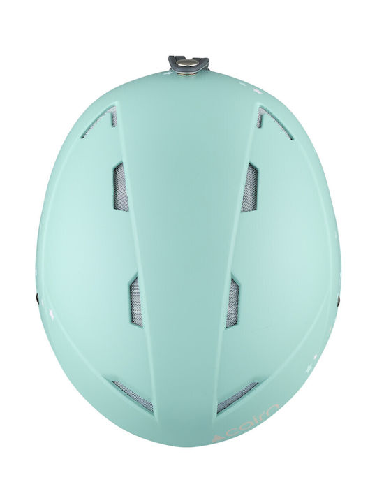 Cairn Flow Kids Helmet for Ski & Snowboard Green