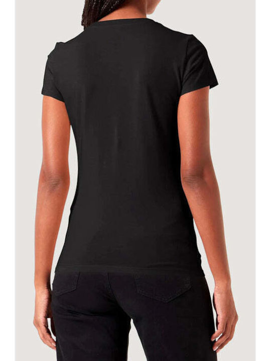 Armani Exchange Feminin Tricou Negru