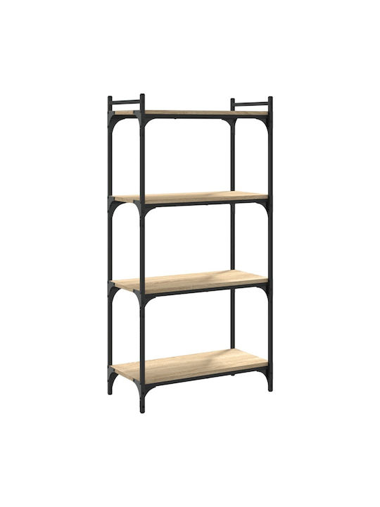 Bookcase Sonoma Oak 60x30x120cm