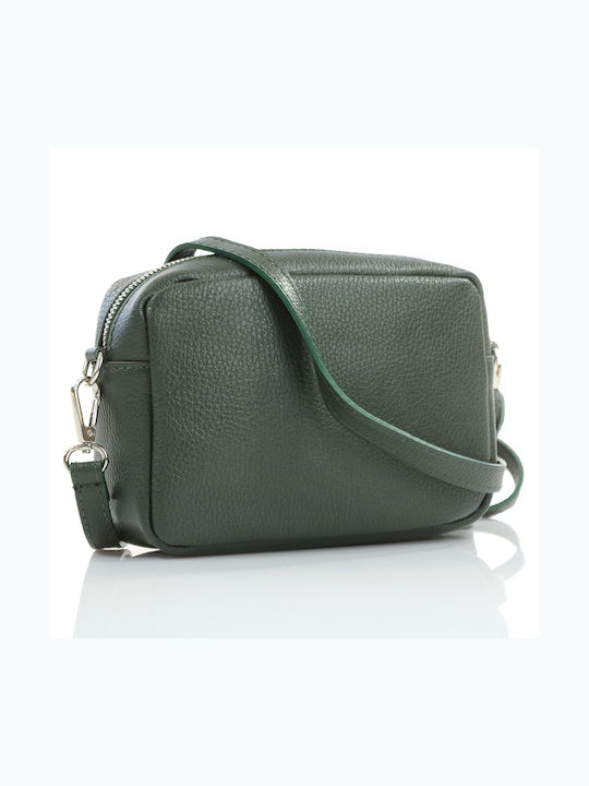 Passaggio Leather Leather Women's Bag Shoulder Green