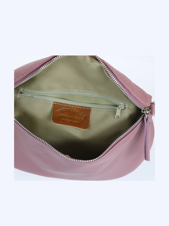 Leather Women's Bag Crossbody Pink