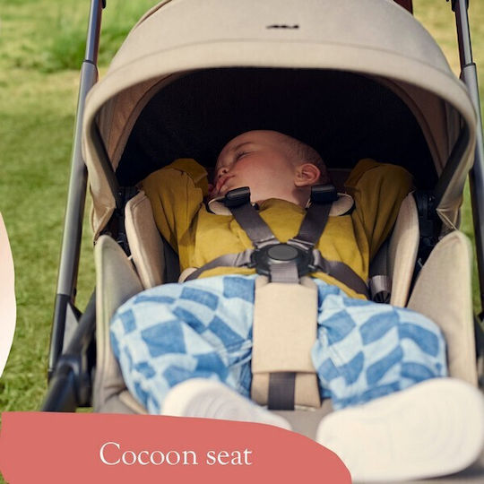 Joolz Day 5 Adjustable 2 in 1 Baby Stroller Suitable for Newborn Sandy Taupe 12kg