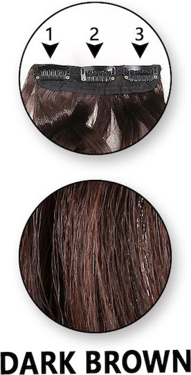 Cosmofan Extension in Dark Chestnut Color 50cm