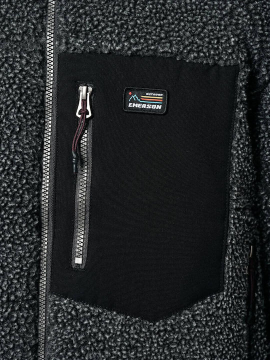 Winter Wasserdicht Beidseitig Ebony Herren Jacken
