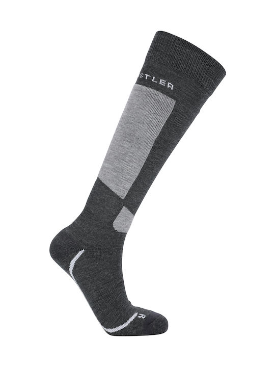 Whistler Ski & Snowboard Socks Gray 1 Pair
