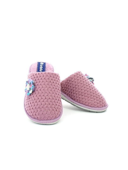 Inblu Winter Women's Slippers in Lilac color