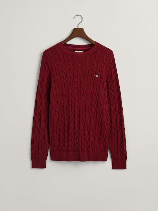 Long Sleeve Sweater Burgundy