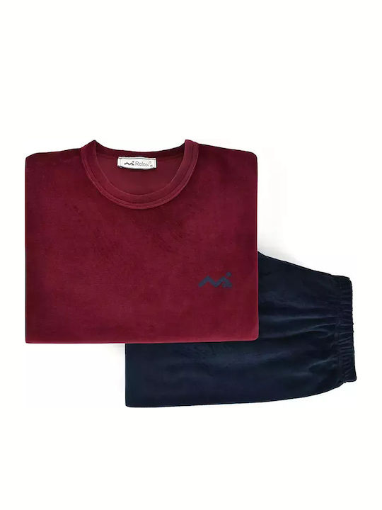 Relax Anatomic Catifea Burgundy