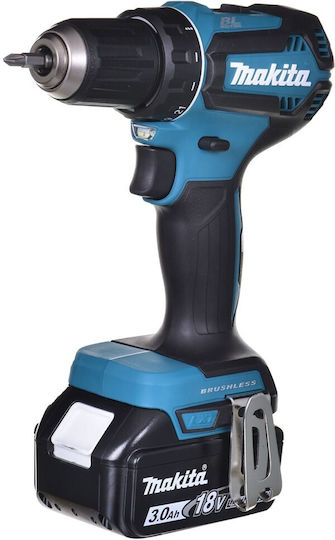 Makita LXT Schlagbohrschrauber Batteriebetrieb Brushless 18V 3x3Ah
