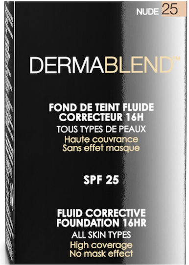 Vichy Dermablend Flüssig LSF35 25 Nude 30ml