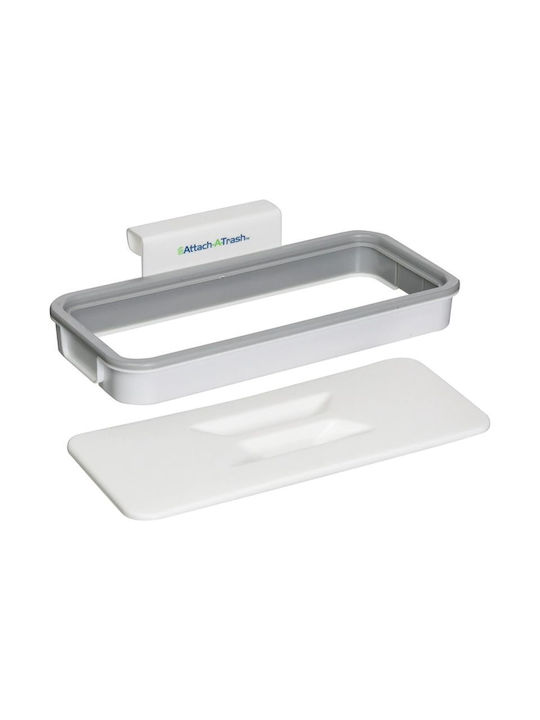 Baza de susținere a sacului Plastic în Alb Culori 11.5x24x3cm