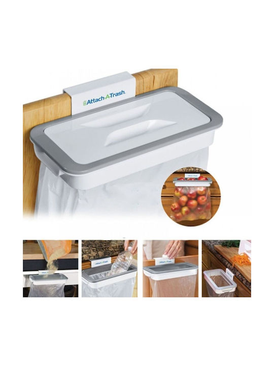 Baza de susținere a sacului Plastic în Alb Culori 11.5x24x3cm