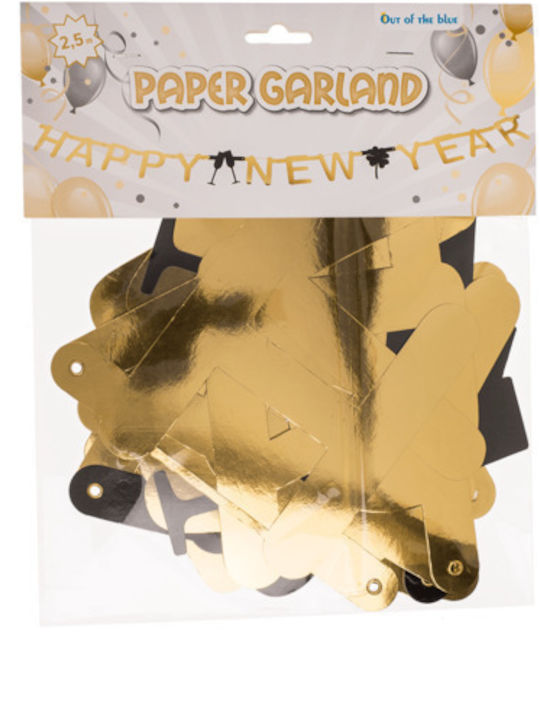 Out of the Blue Коледна Светлинна Гирлянда Happy New Year Синя