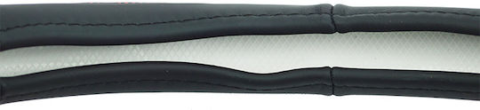 Feral Car Steering Wheel Cover with Diameter 38cm made of Leatherette Black
