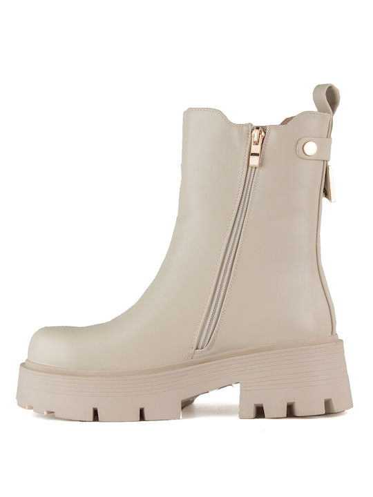 Silia D Women's Chelsea Boots Beige