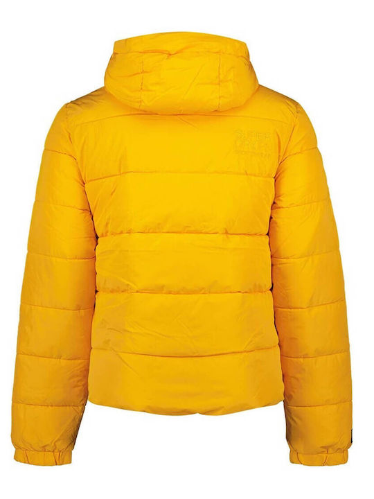 Winter Jacket Puffer Yellow