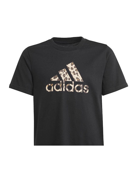 Kids' T-shirt ''Black'' Animal