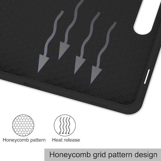 Revomag Flip Cover Neagră (Samsung Galaxy Tab S9 FE Plus SM-X610 /X616B)