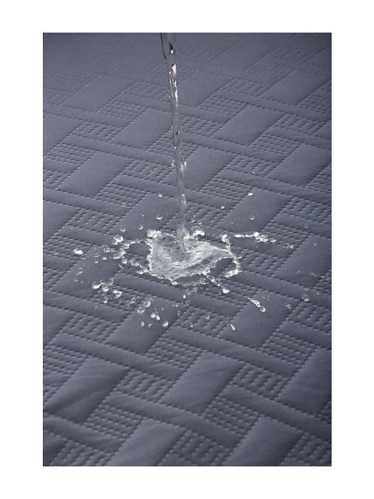 Mc Decor Sumba Waterproof Elastic Cover for Three Seater Sofa Ecru Lino 130x230cm 1pcs MCL.AK.SUMBA MTR EKROY