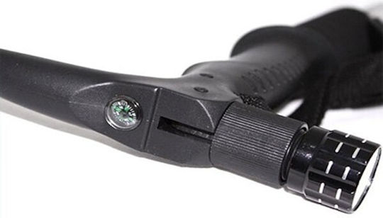 Telescopic Aluminum Trekking Pole Black