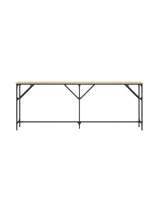 Metal Console Table Coffee L200xW29xH75cm