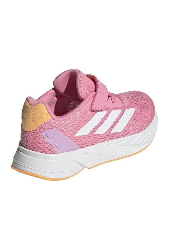 Duramo Duramo Sl Kids Sports Shoes Running with Hoop & Loop Closure Bliss Pink / Cloud White / Hazy Orange